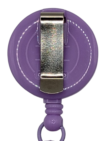 Purple Scrubs Badge Reel