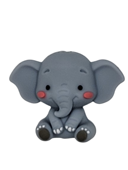 Springtime Elephant Keychain