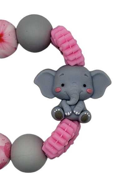 Springtime Elephant Cup Charm