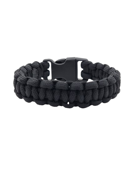 Black Cobra Knot Paracord Bracelet