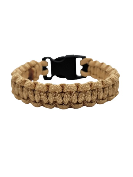 Gold Cobra Knot Paracord Bracelet