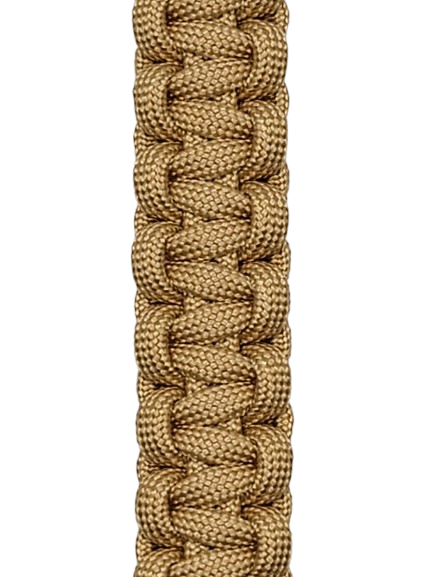 Gold Cobra Knot Paracord Bracelet