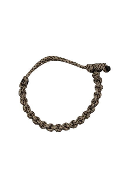 Sand Camo Cobra Knot Adjustable Paracord Bracelet