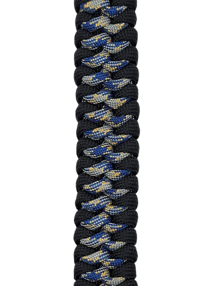 Mated Snake Paracord Bracelet Air Force Camo