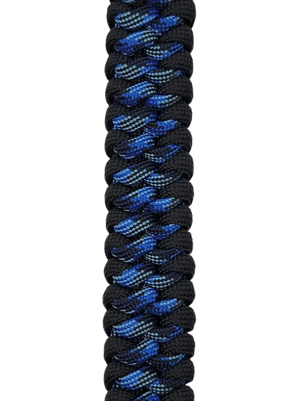 Mated Snake Paracord Bracelet Navy Camo