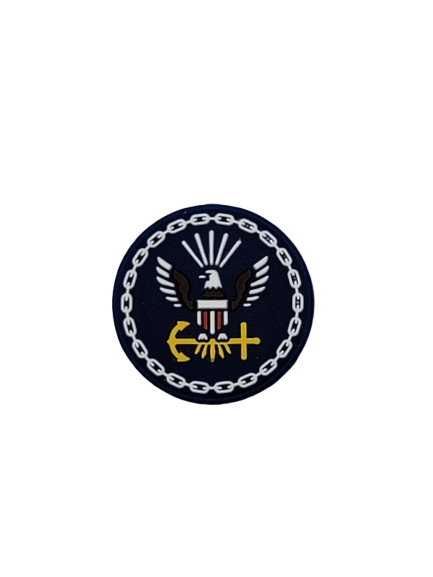Cobra Knot Keychain Navy