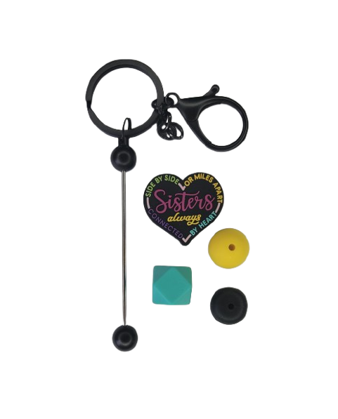 Sisters DIY keychain kit