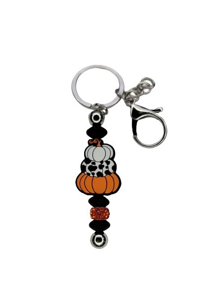 Keychain- Fall collection three pumpkins