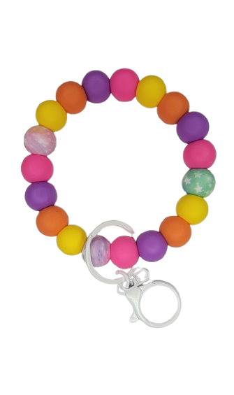 Colorful easter wristlet