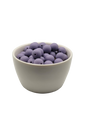 Lilac Solid Silicone Beads