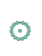 Jasmine Green Solid Silicone Beads