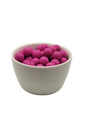 Violet Red Solid Silicone Beads