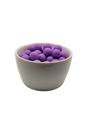 Classic Purple Solid Silicone Beads