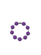 Classic Purple Solid Silicone Beads