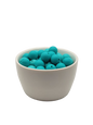 Teal Solid Silicone Beads