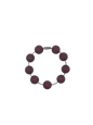 Mulberry Solid Silicone Beads