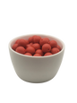 Red Solid Silicone Beads