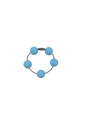 Light Blue Solid Silicone Beads