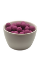 Magenta Solid Silicone Beads