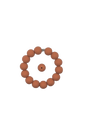 Rust Brown Solid Silicone Beads