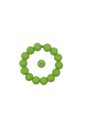 Light Green Solid Silicone Beads