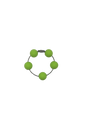 Light Green Solid Silicone Beads