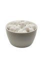 White Solid Silicone Beads