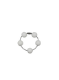 White Solid Silicone Beads
