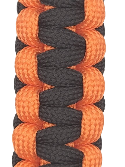 Black&Orange Paracord Keychain