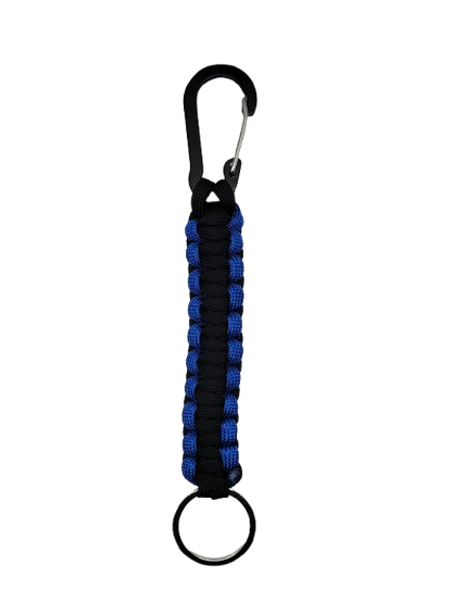 Black&Blue Paracord Keychain