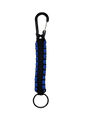 Black&Blue Paracord Keychain
