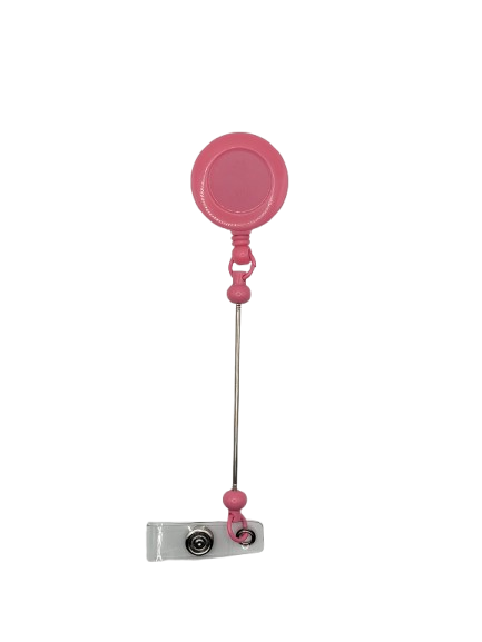 Dark Pink Badge Reel