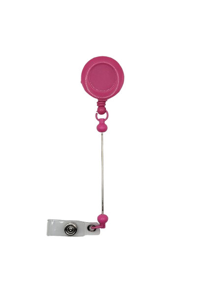 Hot Pink Badge Reel