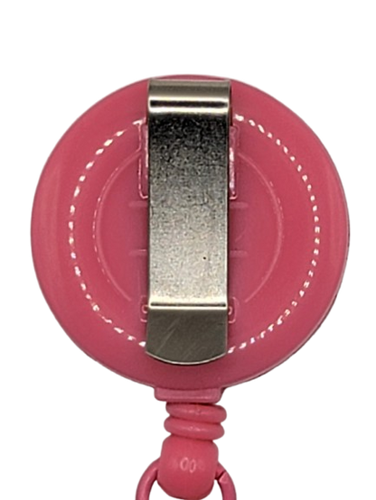 Pink Nurse Life Badge Reel