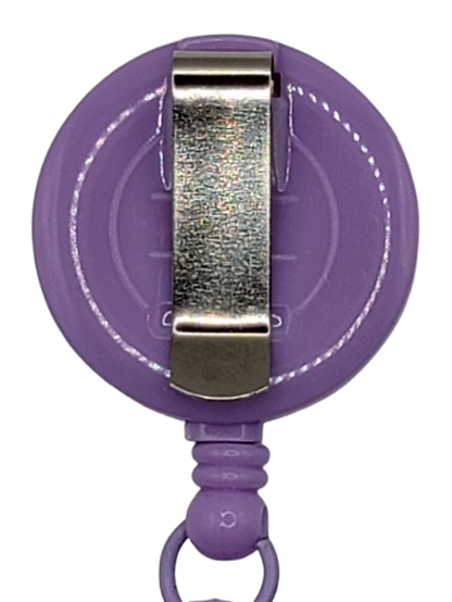 Purple Scrubs Badge Reel