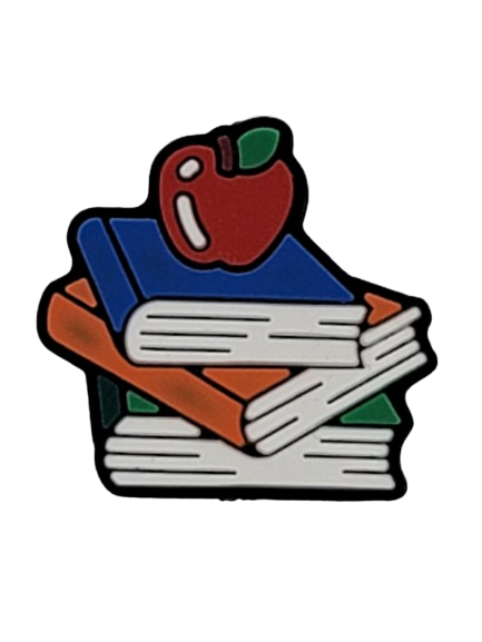 School Books Keychain