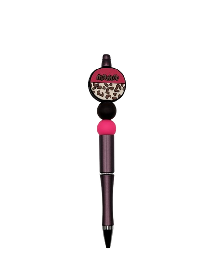 Pink Leopard Print Mama Pen