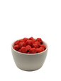 Red Hexagon Silicone Beads