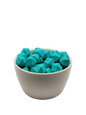 Turquoise Hexagon Silicone Beads