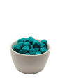 Teal Hexagon Silicone Beads