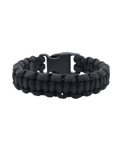 Black Cobra Knot Paracord Bracelet