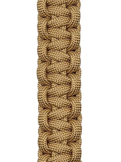 Gold Cobra Knot Adjustable Paracord Bracelet