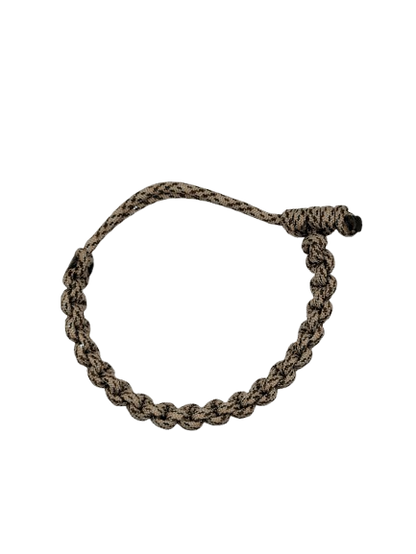 Sand Camo Cobra Knot Adjustable Paracord Bracelet