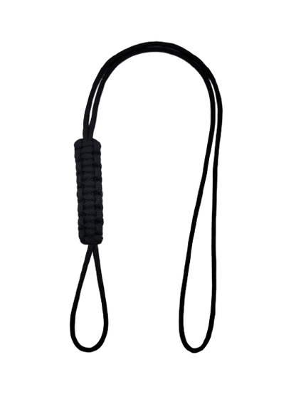 Paracord Lanyard Black