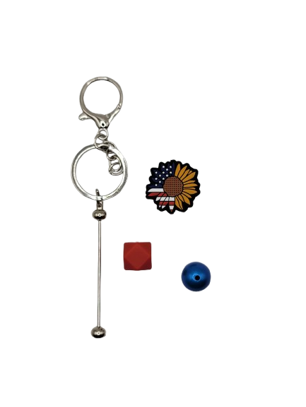 Stars and stripes sunflower DIY kit