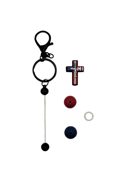 Red white and blue Jesus DIY kit