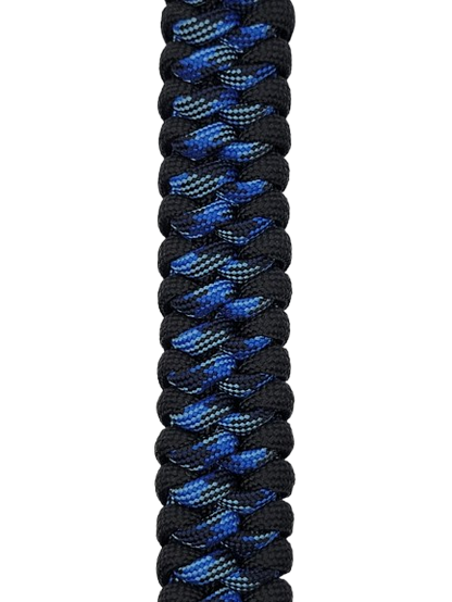 Mated Snake Paracord Bracelet Navy Camo