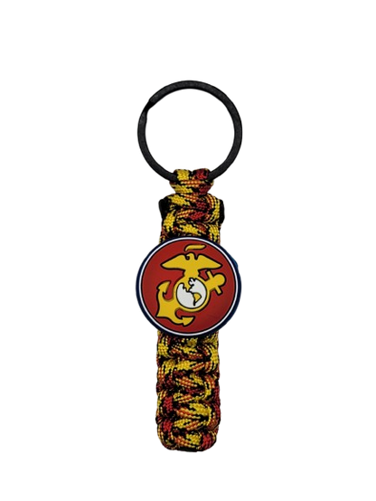 Cobra Knot Keychain Marines