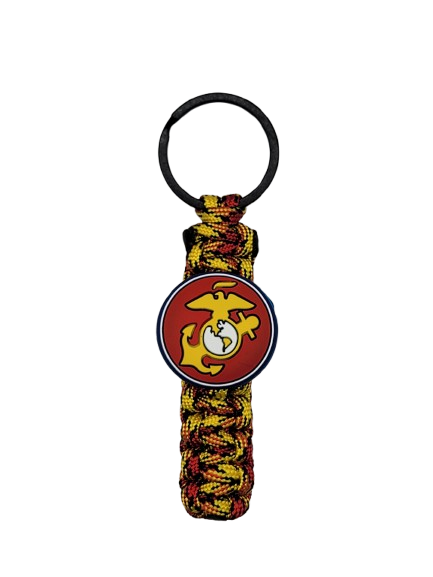 Cobra Knot Keychain Marines