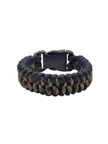 Mated Snake Paracord Bracelet Tactical Army Camo